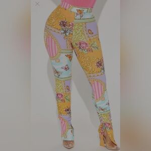 Vibrant Patchwork Leggings